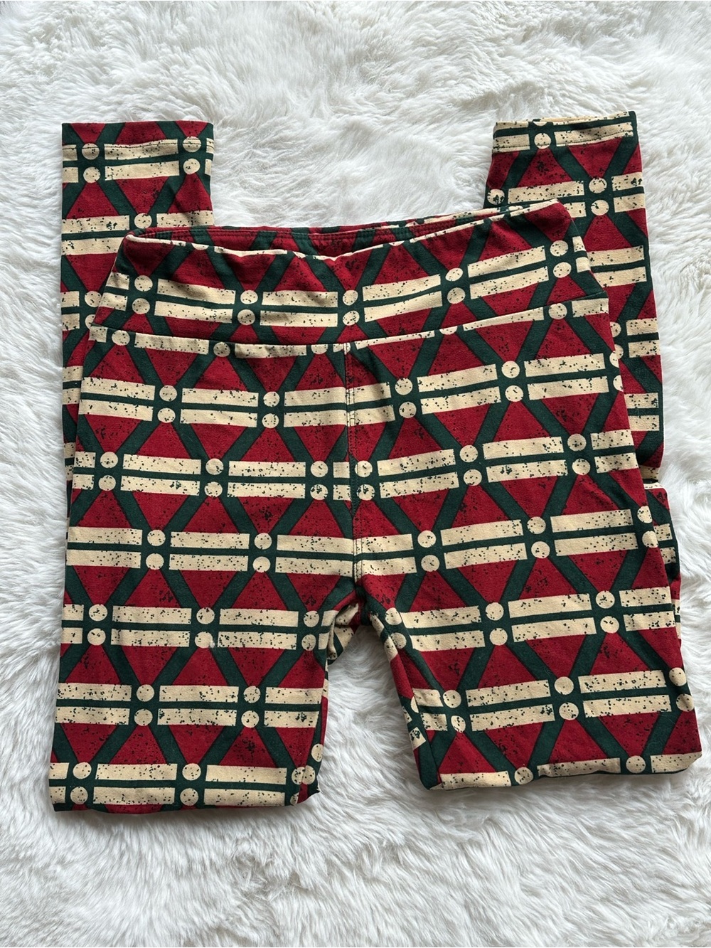 Santa Hat Christmas Lularoe pajama pants leggings XS S